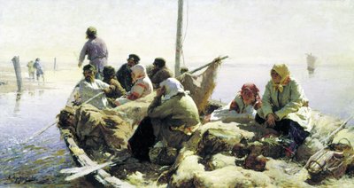 Along the Oka River by Abram Efimovich Arkhipov